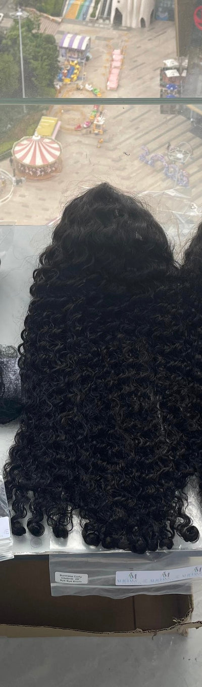 BURMESE CURLY 13x6 FRONTAL WIG
